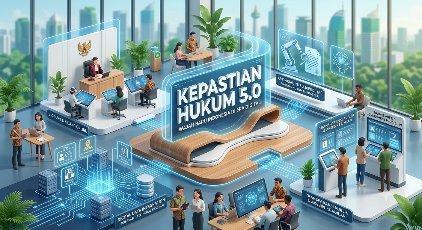 Kepastian Hukum 5.0: Wajah Baru Indonesia di Era Digital