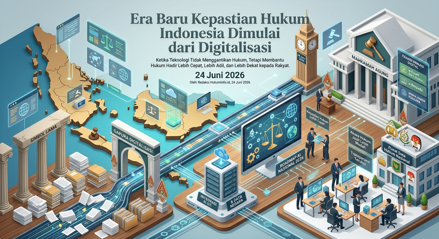 Era Baru Kepastian Hukum Indonesia Dimulai dari Digitalisasi