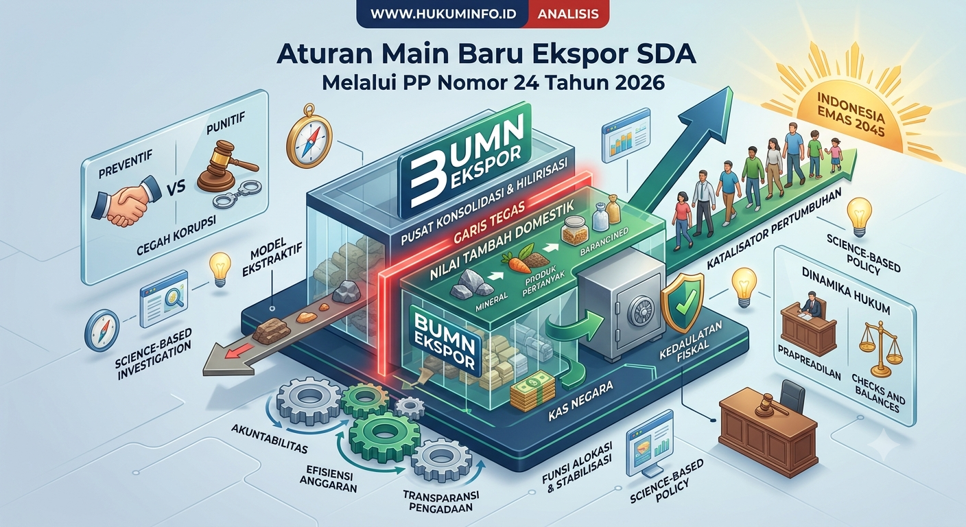 Aturan Main Baru Ekspor SDA Melalui PP Nomor 24 Tahun 2026