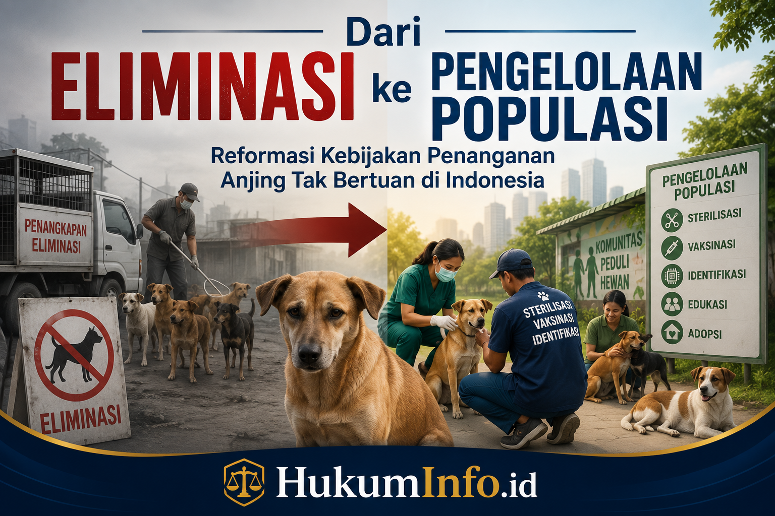 Dari Eliminasi ke Pengelolaan Populasi: Reformasi Kebijakan Penanganan Anjing Tak Bertuan di Indonesia