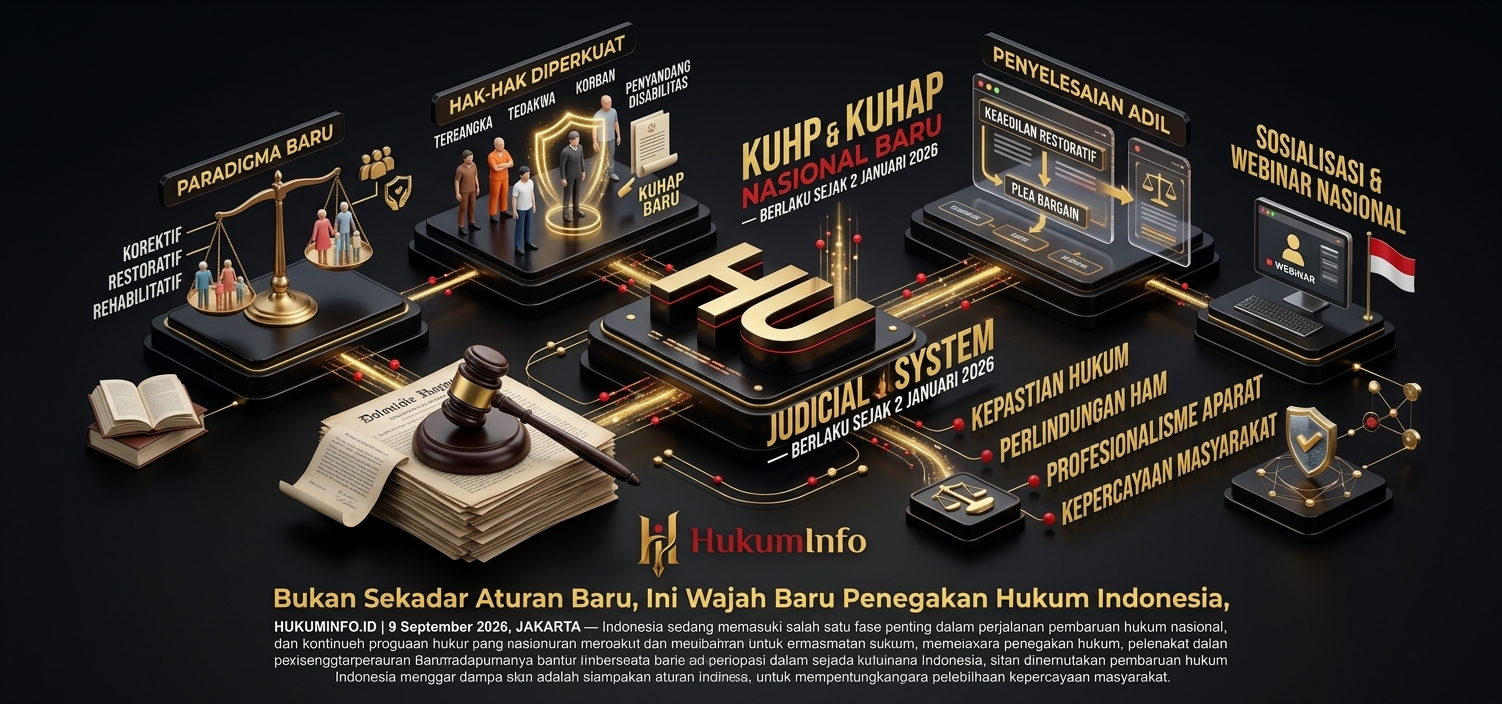Bukan Sekadar Aturan Baru, Ini Wajah Baru Penegakan Hukum Indonesia