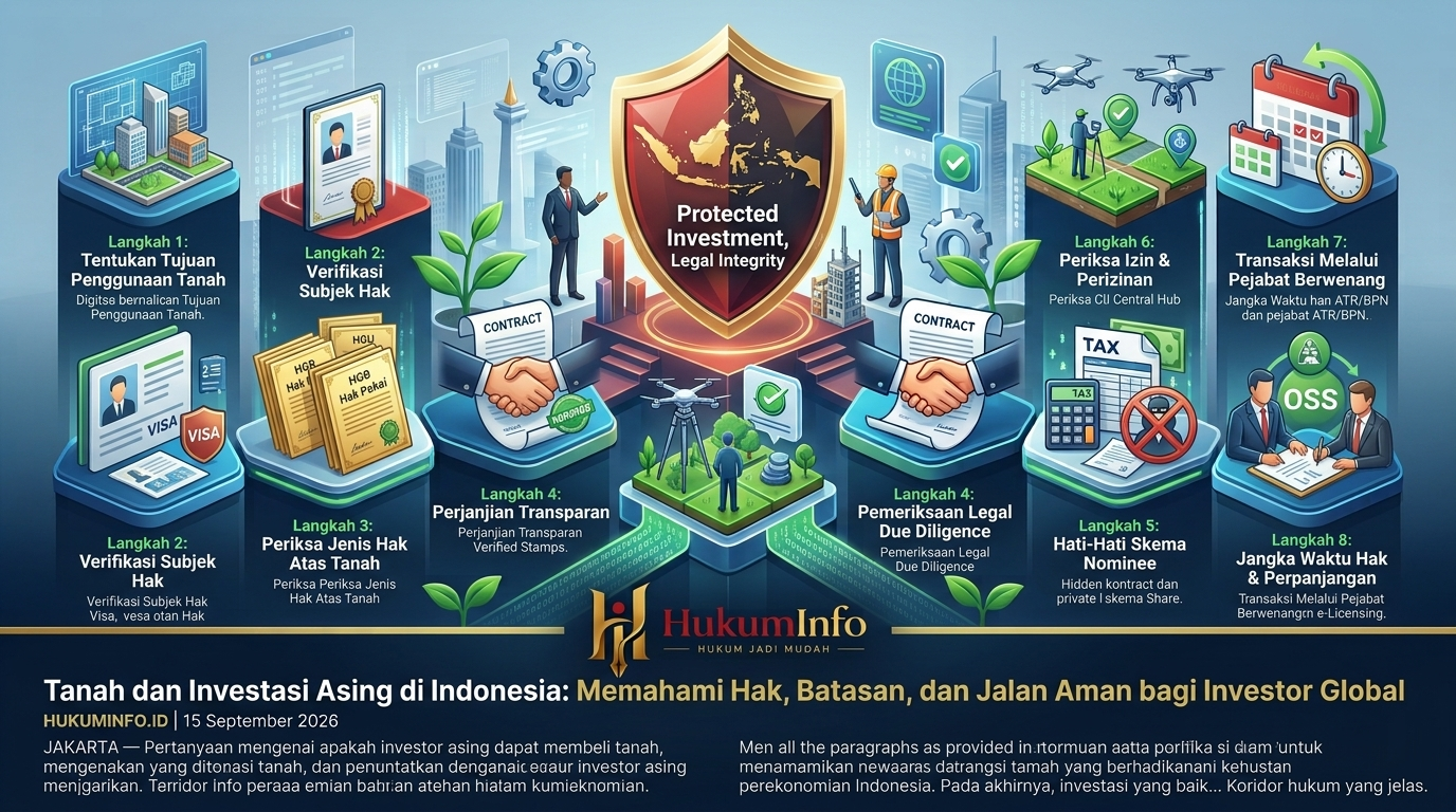 Tanah dan Investasi Asing di Indonesia: Memahami Hak, Batasan, dan Jalan Aman bagi Investor Global