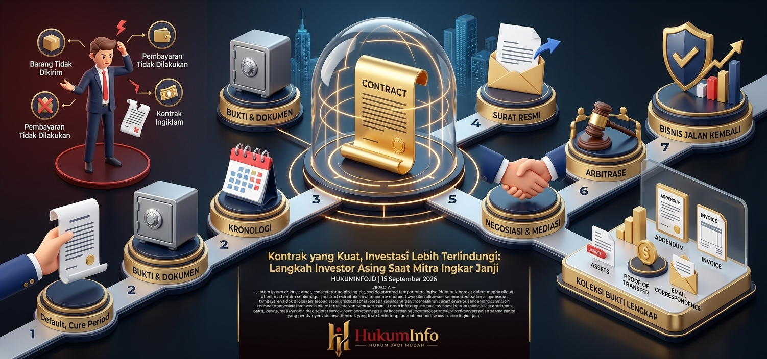 Kontrak yang Kuat, Investasi Lebih Terlindungi: Langkah Investor Asing Saat Mitra Ingkar Janji