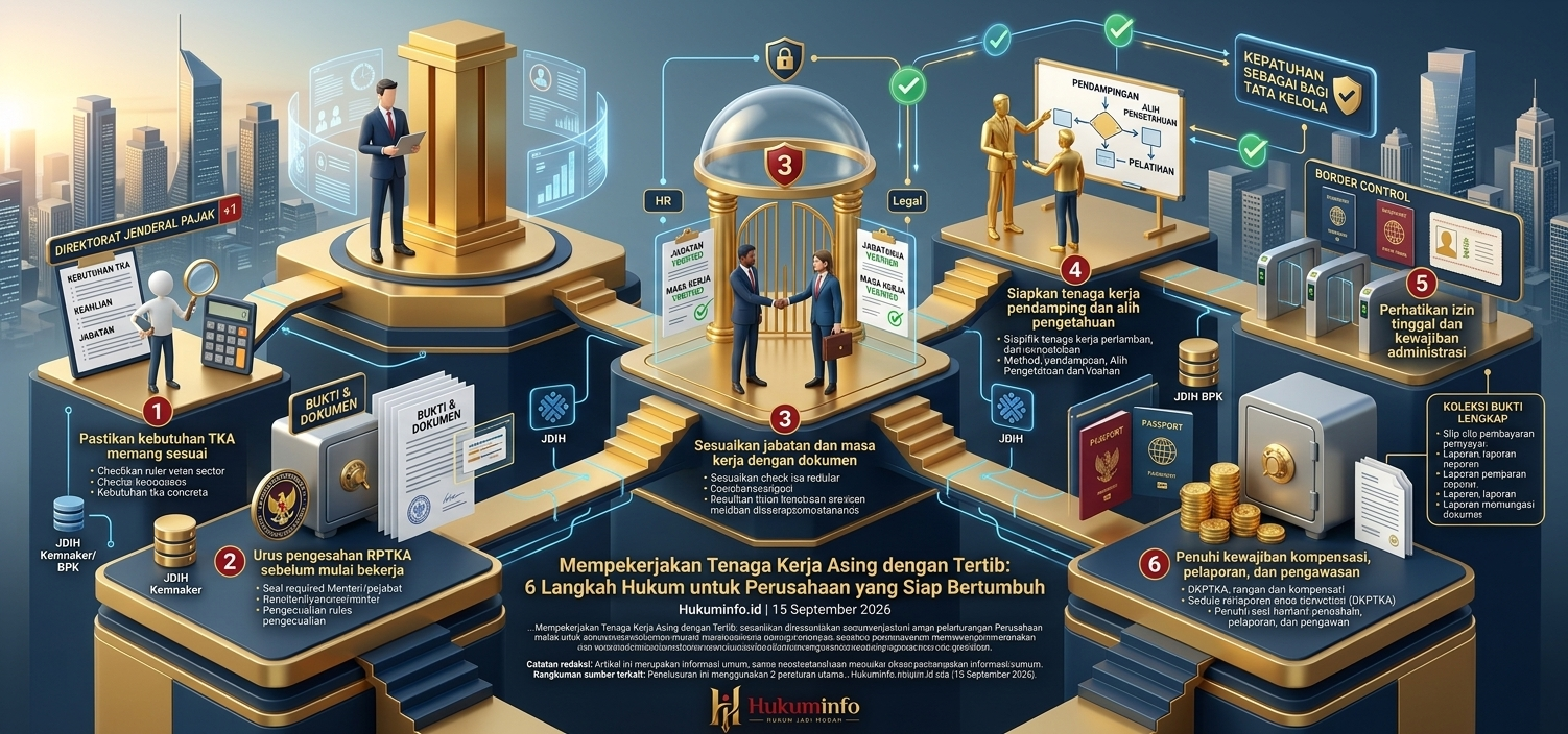 Mempekerjakan Tenaga Kerja Asing dengan Tertib: 6 Langkah Hukum untuk Perusahaan yang Siap Bertumbuh
